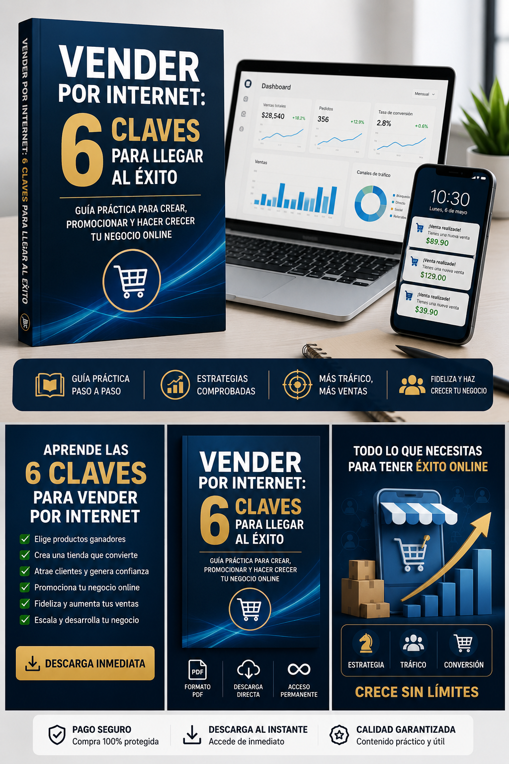 Vender por Internet: 6 Claves para Crear un Negocio Online Exitoso